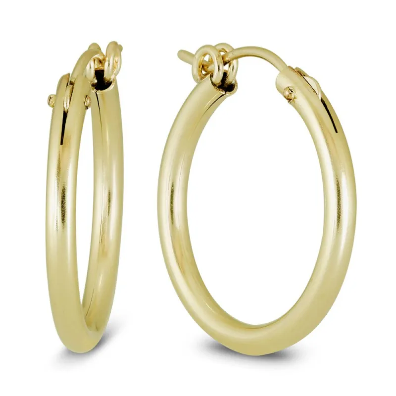 Marquee Jewels 14k Yellow Gold Filled 22 mm Hoop Earrings sold by Zulily
