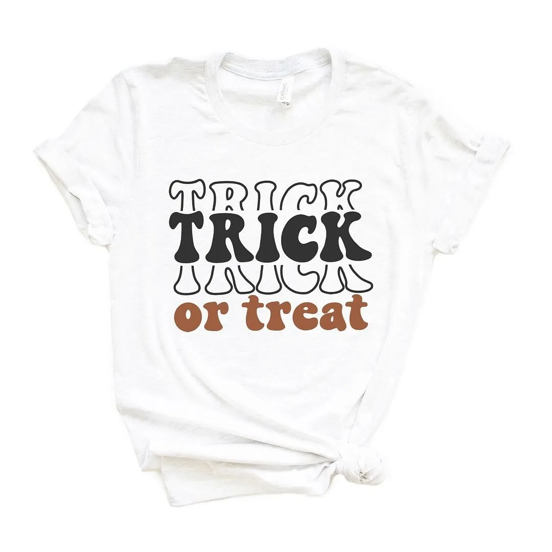 Trick or Treat Stacked Short Sleeve Tee sold by Zulily product image thumbnail 2