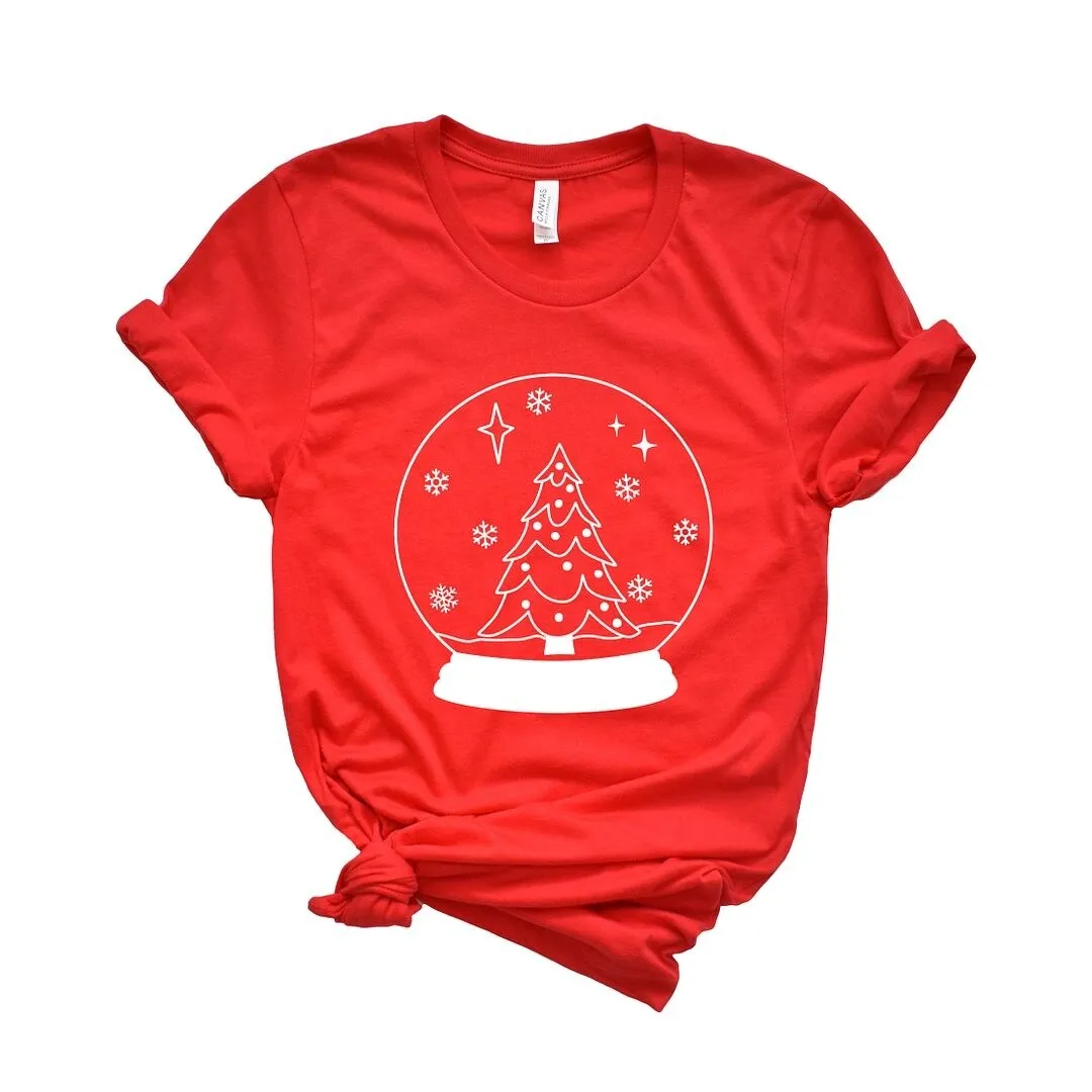 Christmas Snow Globe Short Sleeve Tee sold by Zulily product image thumbnail 2