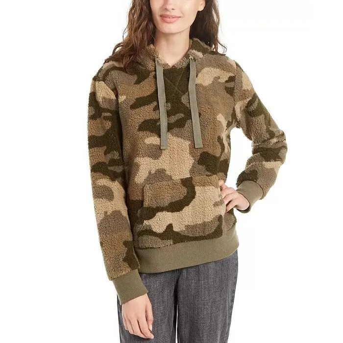 Hippie Rose Juniors' Sherpa Hoodie Green Size Medium sold by Zulily