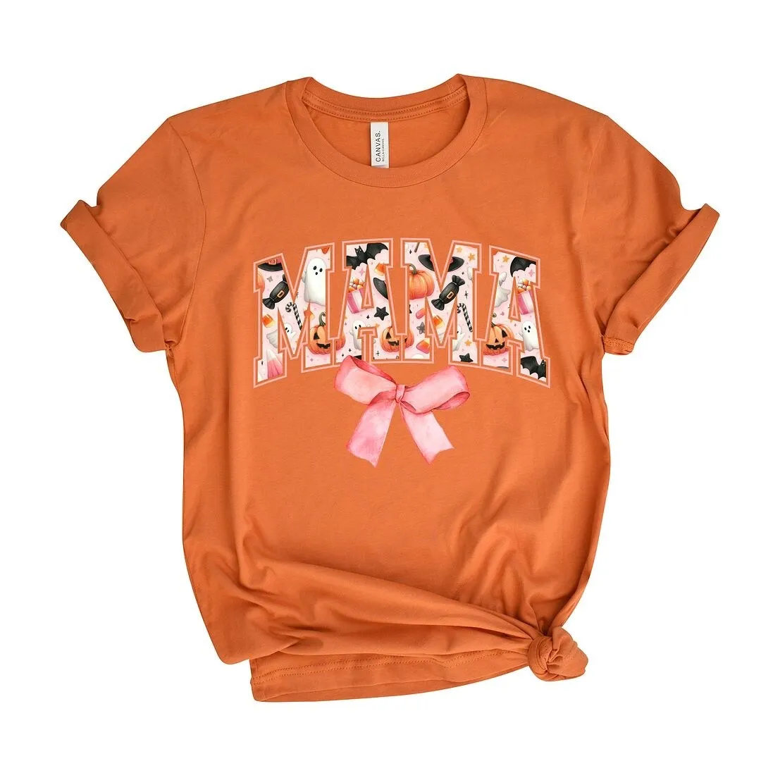 Coquette Halloween Mama Short Sleeve Tee sold by Zulily product image thumbnail 2
