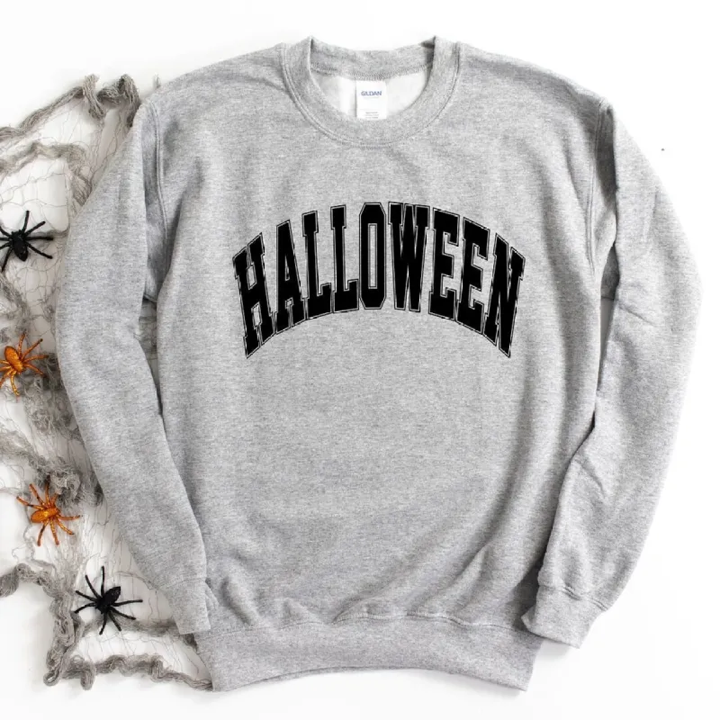 Varsity Halloween Graphic Sweatshirt sold by Zulily