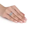 Miadora Signature Collection 14k White Gold 1 1/10ct TDW Certified Diamond Ring sold by Zulily