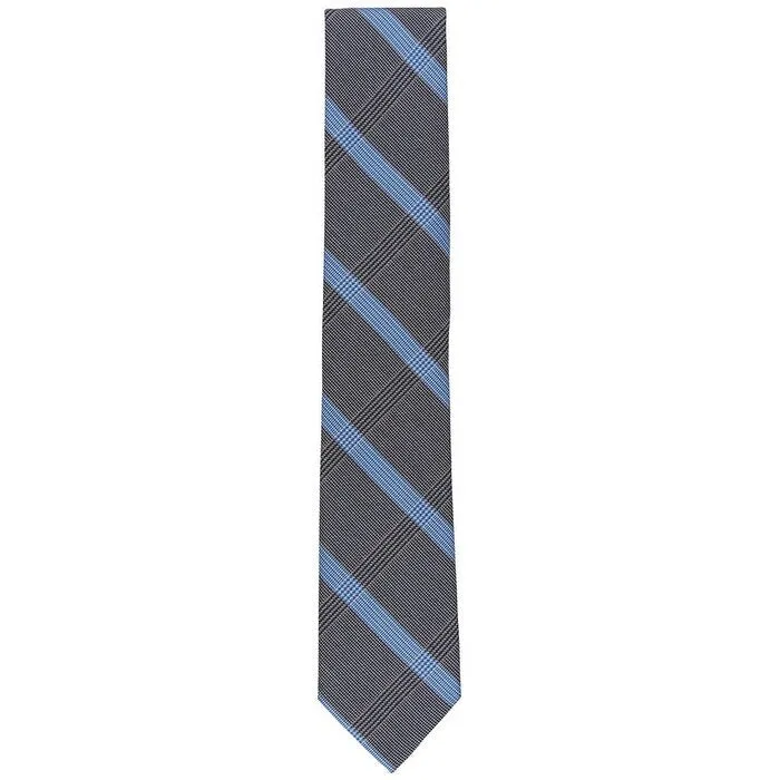 Alfani Men's Bermudo Plaid Slim Tie Gray Size Regular sold by Zulily product image thumbnail 2
