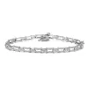 Auriya 14k White Gold 2/5ct TDW Open Design Diamond Link Bracelet sold by Zulily