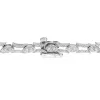 Auriya 14k White Gold 2/5ct TDW Open Design Diamond Link Bracelet sold by Zulily