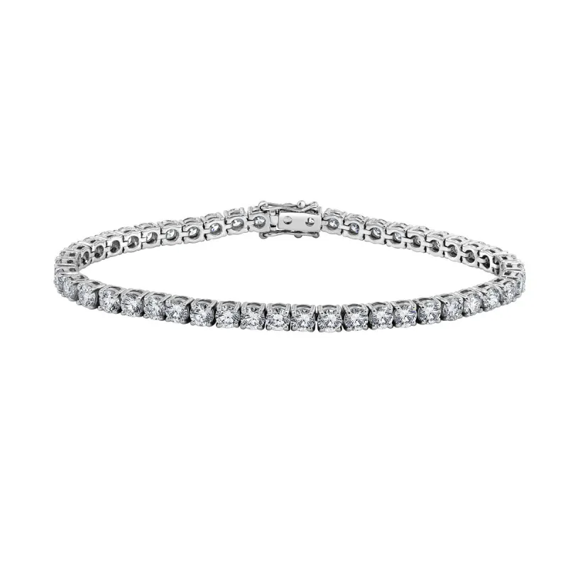 Auriya 14K Gold Lab Grown Round Diamond Tennis Bracelet 2.00 to 20.00 ct. tw. (E-F VS) sold by Zulily