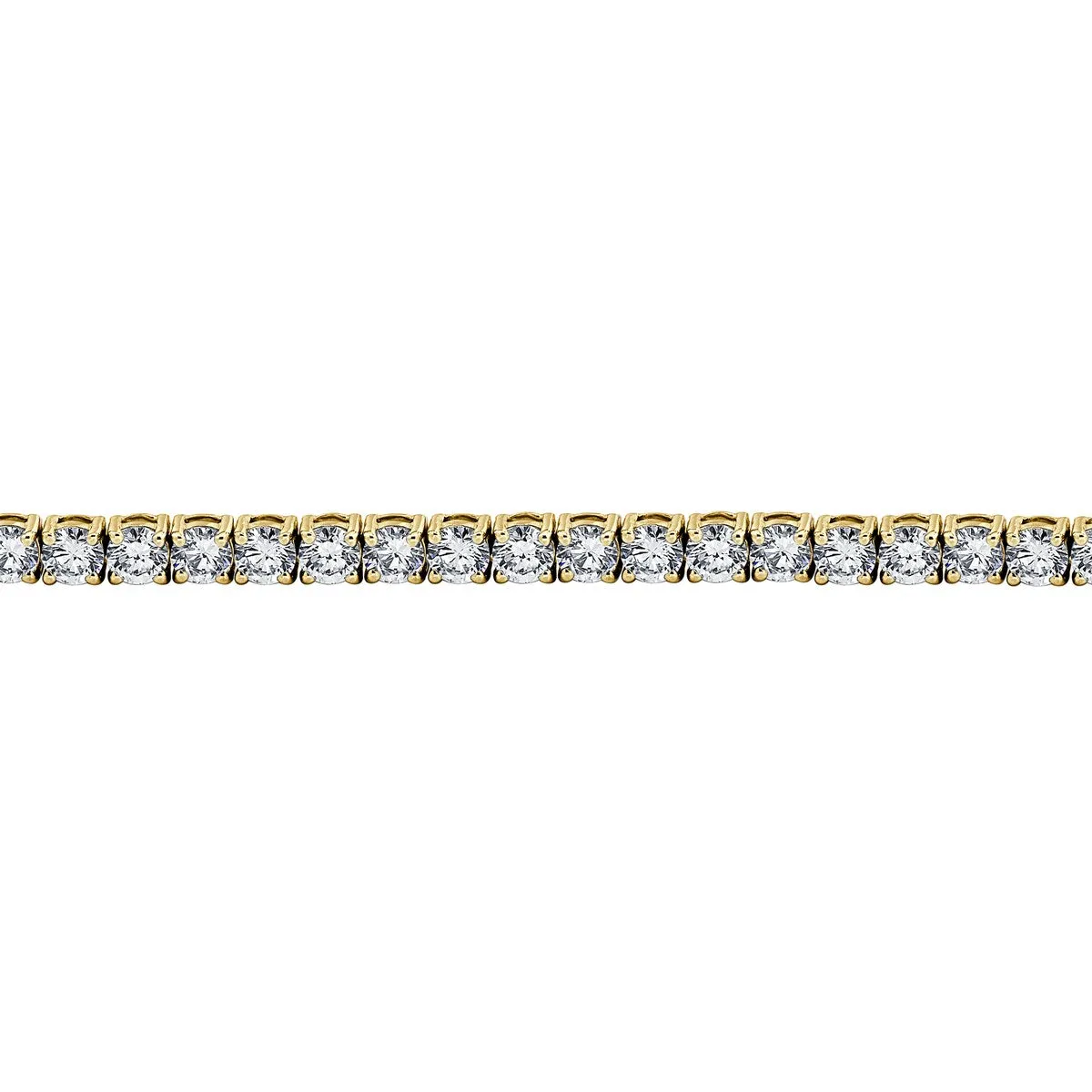 Auriya 14K Gold Lab Grown Round Diamond Tennis Bracelet 2.00 to 20.00 ct. tw. (E-F VS) sold by Zulily product image thumbnail 4