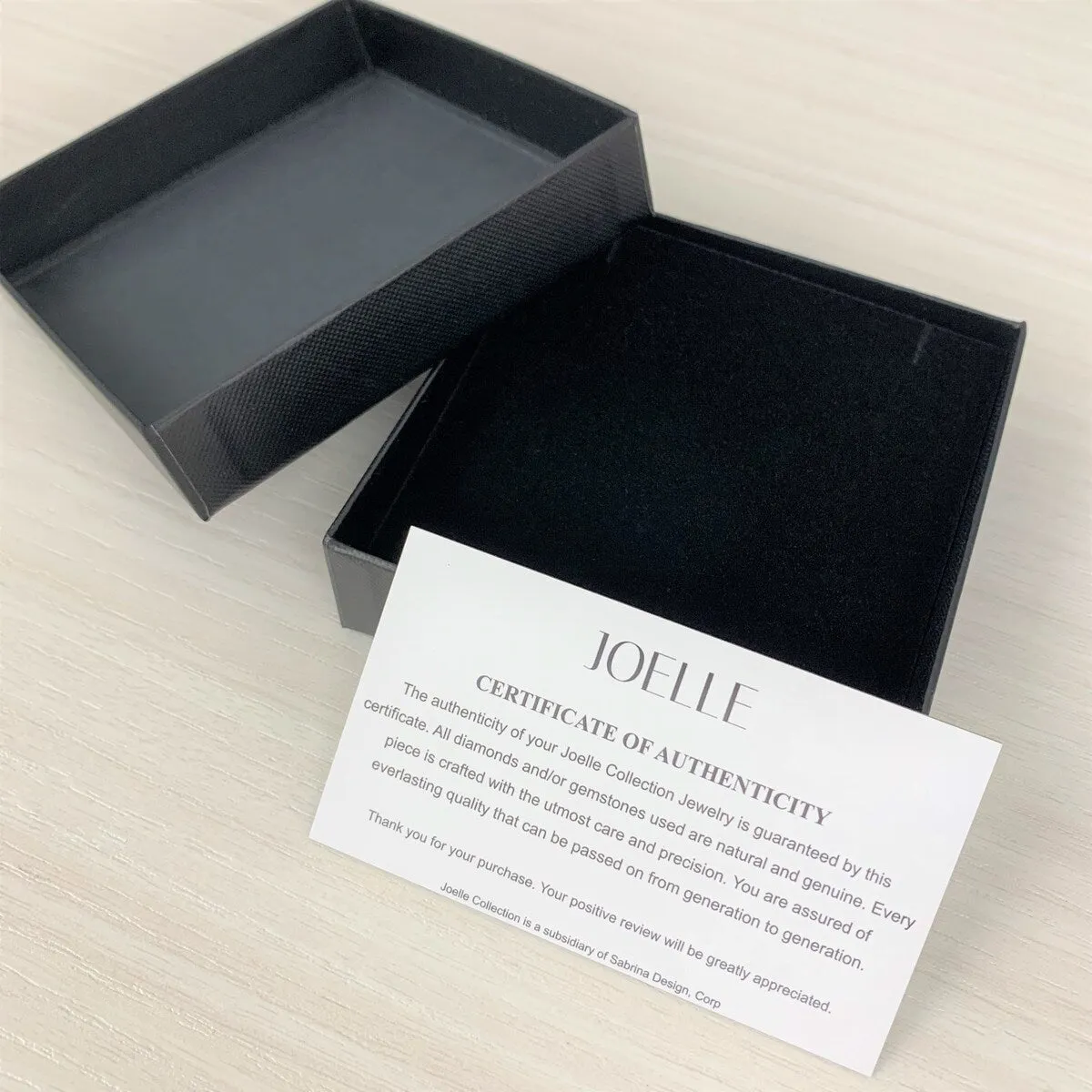 Joelle Evil Eye Necklace Rainbow Sapphire 14k Rose Gold sold by Zulily product image thumbnail 4