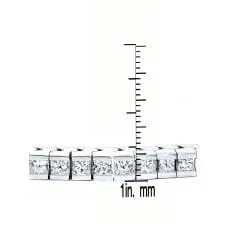 14k Gold 10ct TDW Diamond Tennis Bracelet sold by Zulily product image thumbnail 3