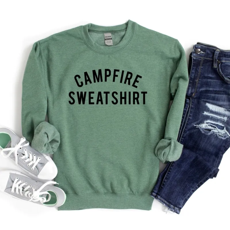 Campfire Sweatshirt Graphic Sweatshirt sold by Zulily