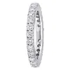 Miadora Signature Collection 14k White Gold 1ct TDW Diamond Full Eternity Band (G-H, SI1-SI2) sold by Zulily