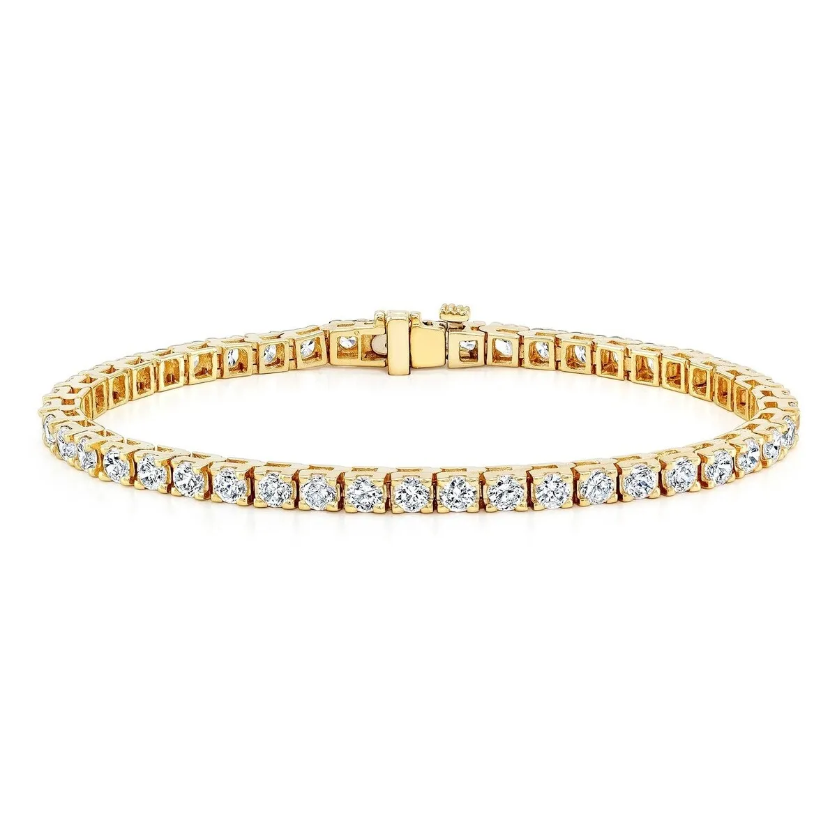Auriya 1 3/4ctw Round Diamond Tennis Bracelet 14k Gold - 6-inch (J-K, I1-I2) sold by Zulily