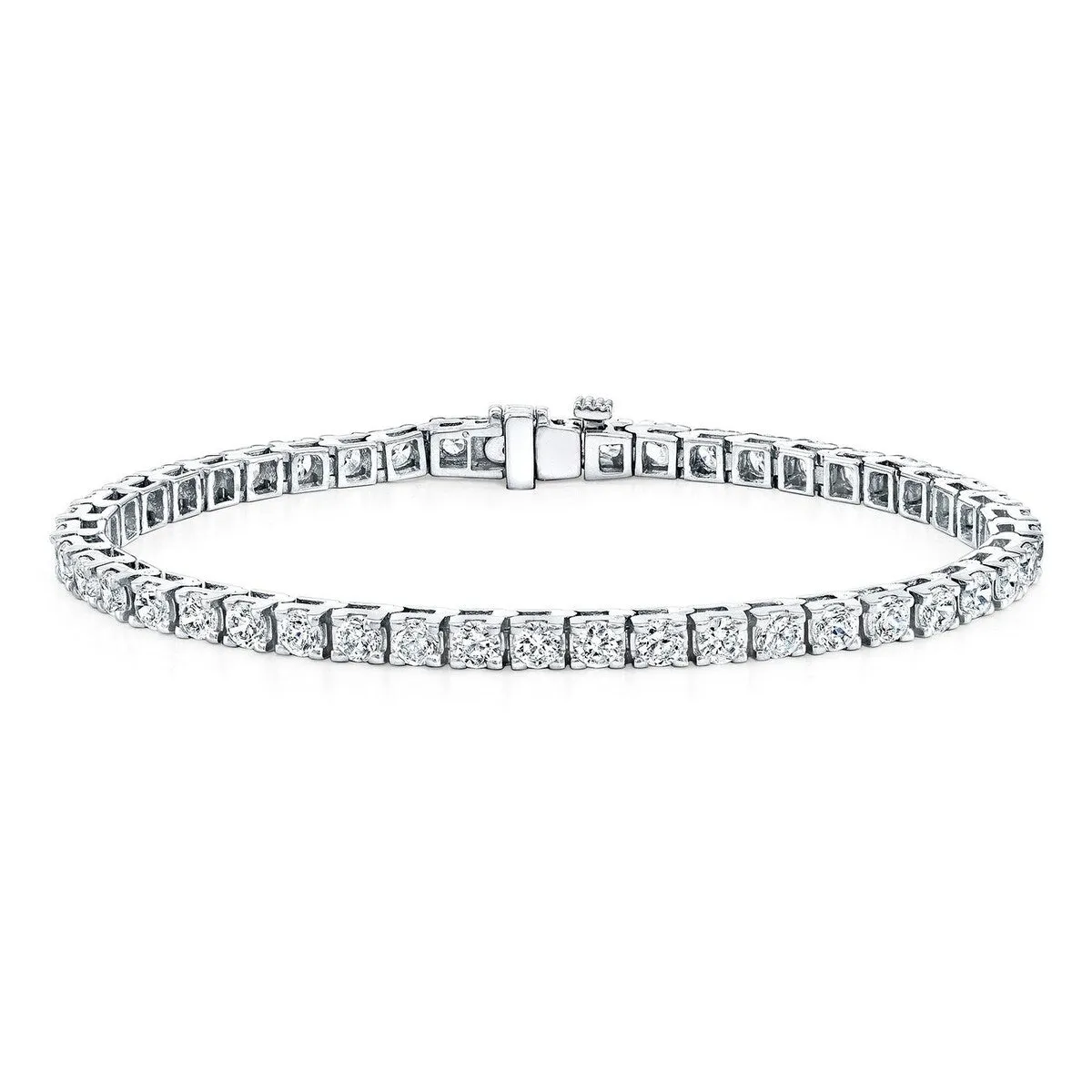 Auriya 1 3/4ctw Round Diamond Tennis Bracelet 14k Gold - 6-inch (J-K, I1-I2) sold by Zulily product image thumbnail 5