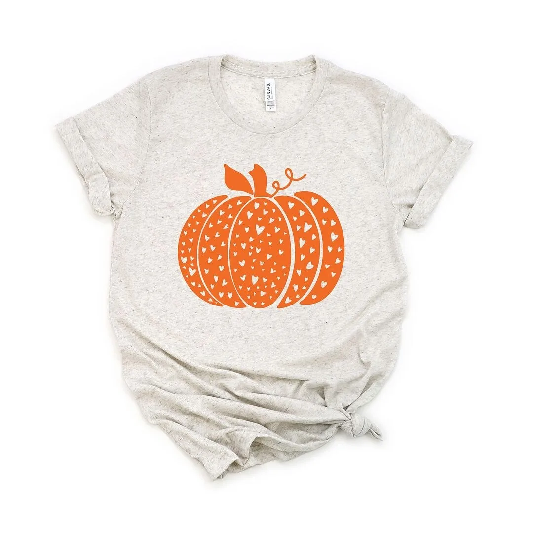 Heart Pumpkin Short Sleeve Tee sold by Zulily product image thumbnail 2