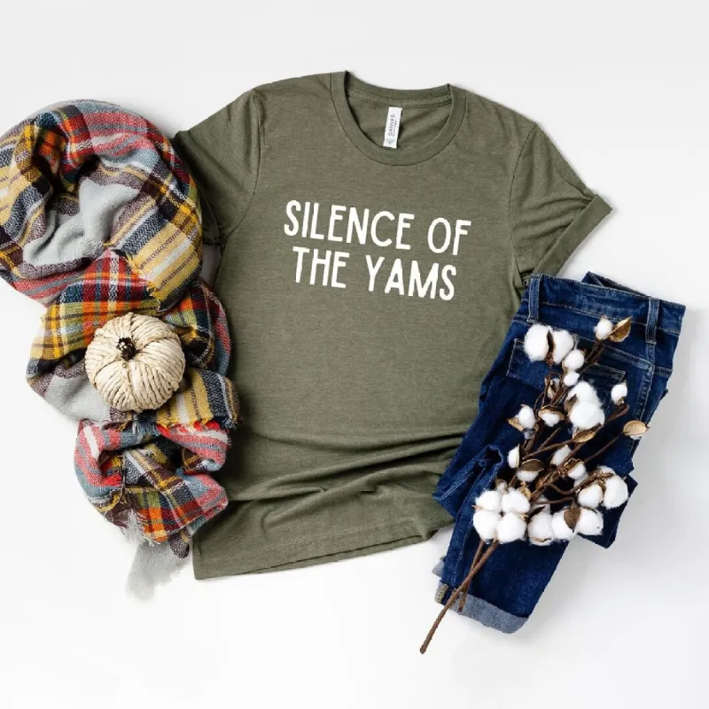 Silence Of The Yams Short Sleeve Tee sold by Zulily