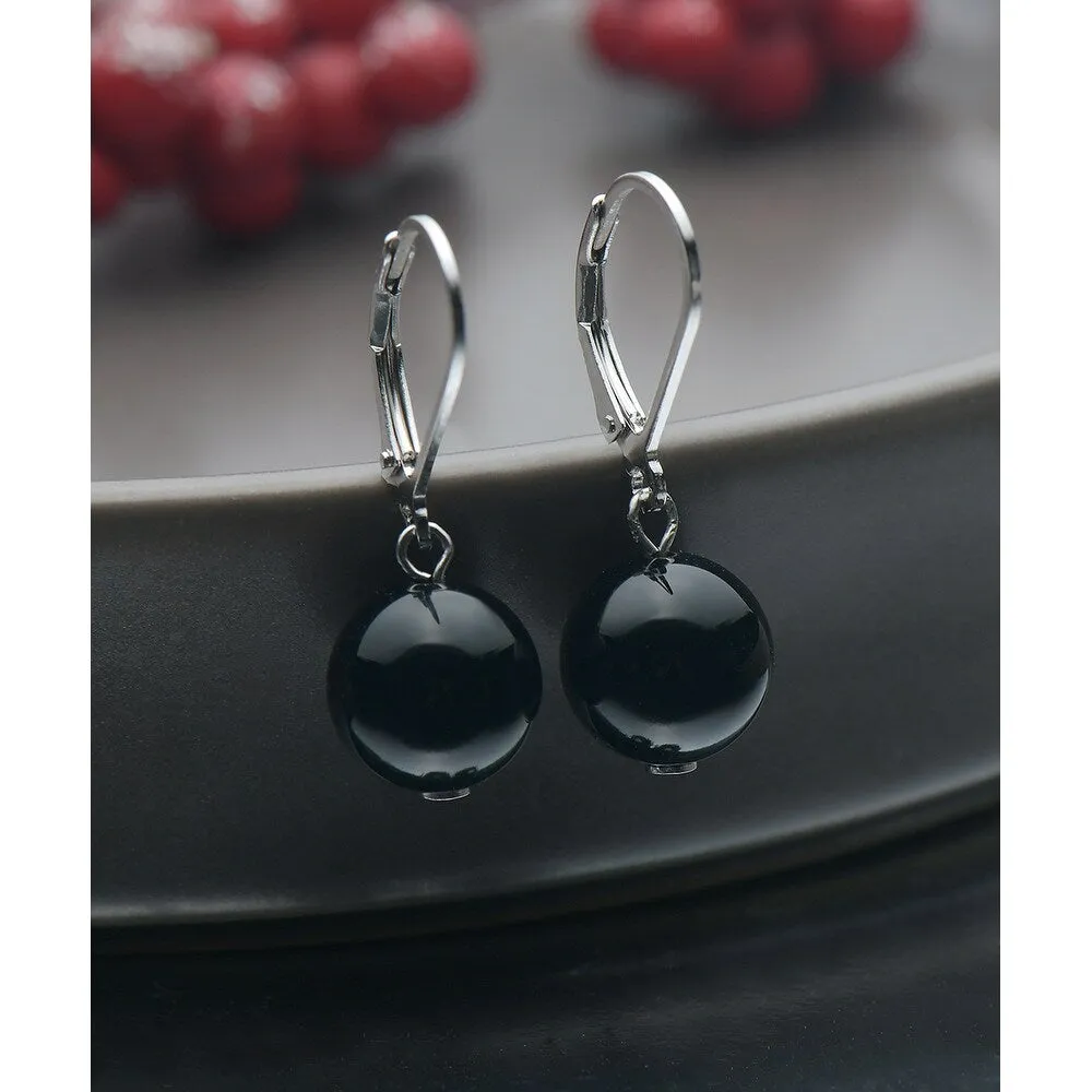 Vera & Co. Sterling Dangle Lapis Lazuli Beads Earring sold by Zulily product image thumbnail 2