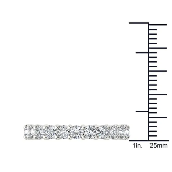 De Couer 14k White Gold 1 3/4ct TDW Diamond Wedding Band sold by Zulily