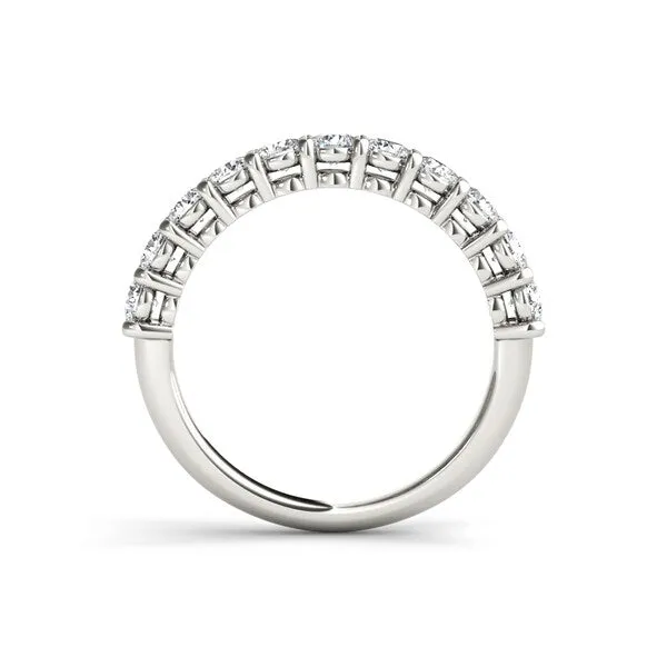 De Couer 14k White Gold 1 3/4ct TDW Diamond Wedding Band sold by Zulily product image thumbnail 3