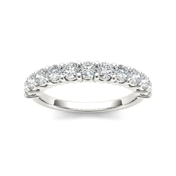 De Couer 14k White Gold 1 3/4ct TDW Diamond Wedding Band sold by Zulily product image thumbnail 4