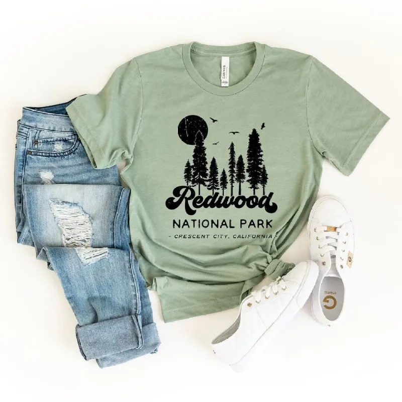 Redwood National Park Trees Short Sleeve Tee sold by Zulily