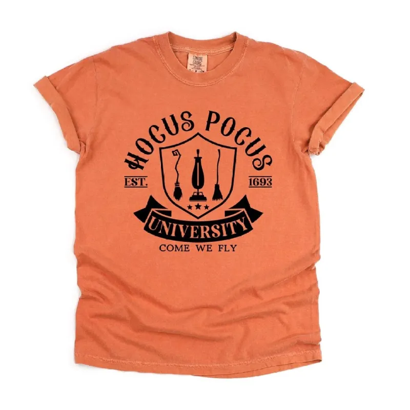 Hocus Pocus University Garment Dyed Tee sold by Zulily
