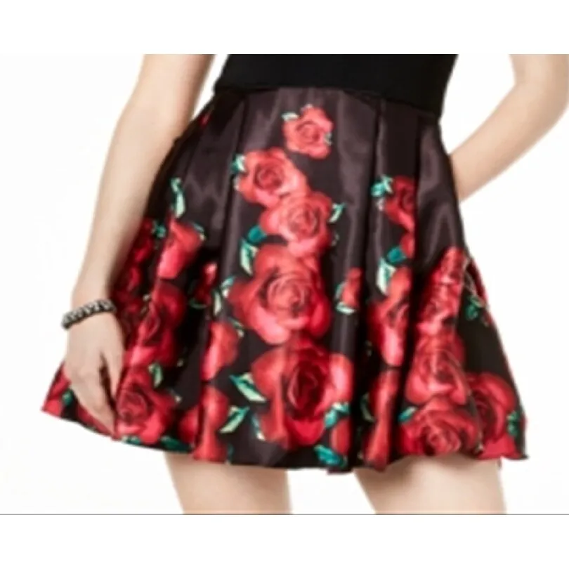 Blondie Nites Women's Sleeveless Short Fit Flare Party Dress Black Size 3 sold by Zulily product image thumbnail 3