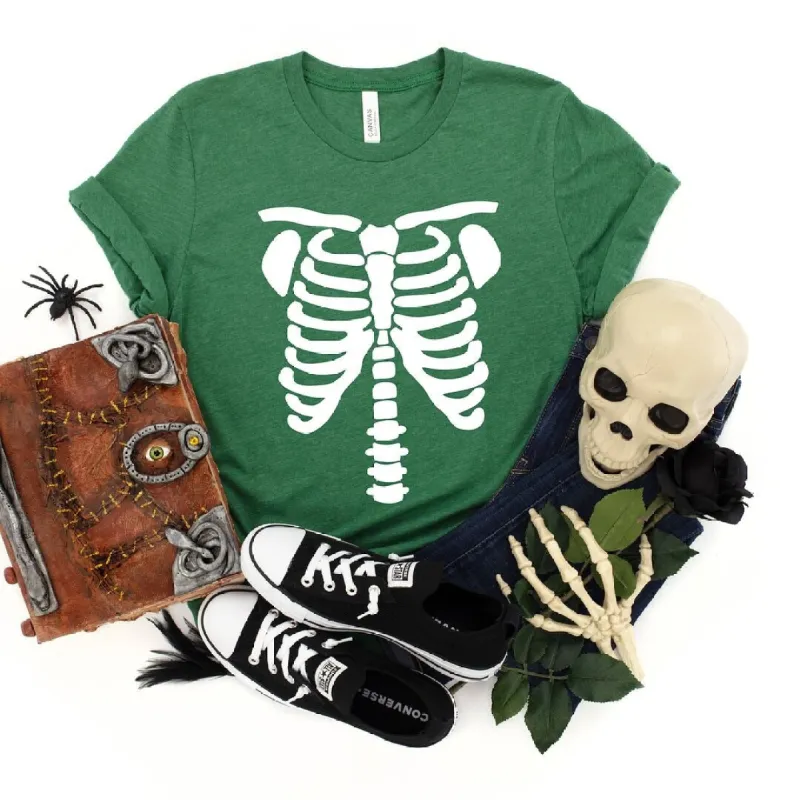 Skeleton Short Sleeve Tee made by Zulily