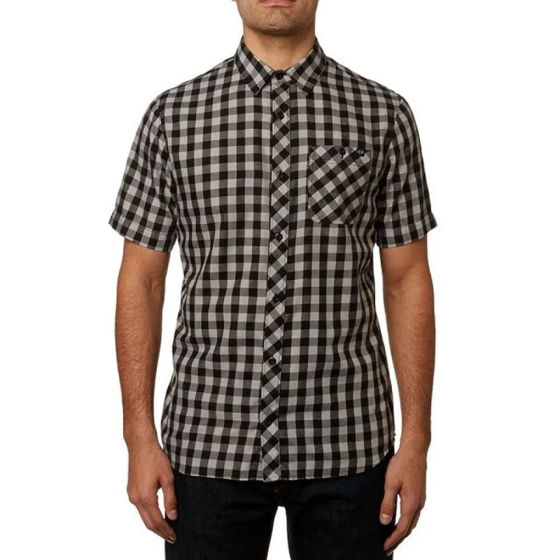 Fox Men's Plaid Shirt White Size Small sold by Zulily