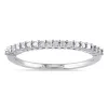 Miadora Sterling Silver 1/ 5ct TDW Diamond Thin Stackable Wedding Band (H-I, I2-I3) sold by Zulily
