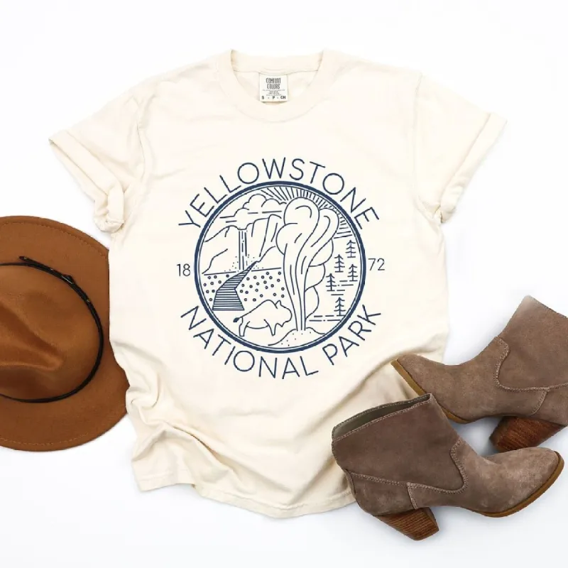 Yellowstone National Park Garment Dyed Tee sold by Zulily