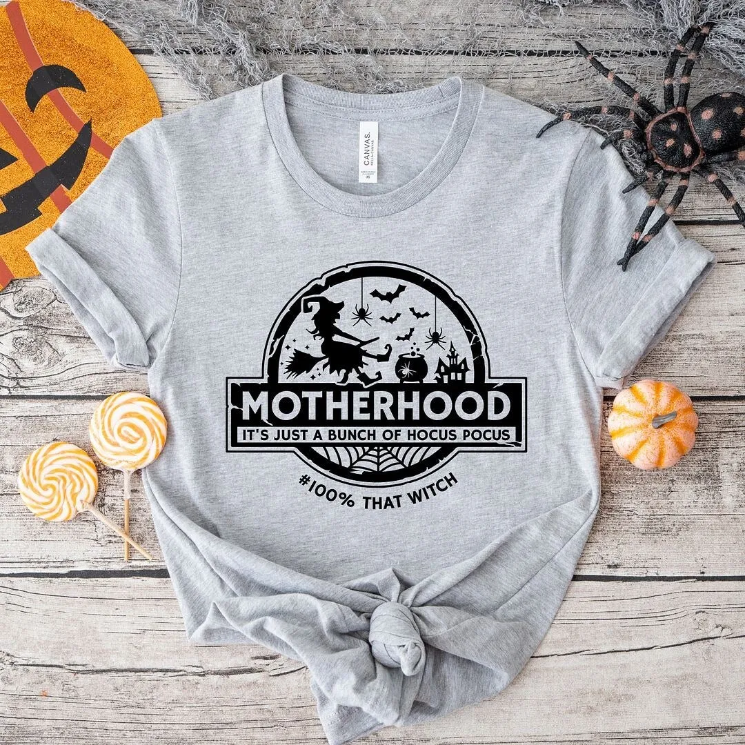 Motherhood Hocus Pocus Short Sleeve Tee sold by Zulily