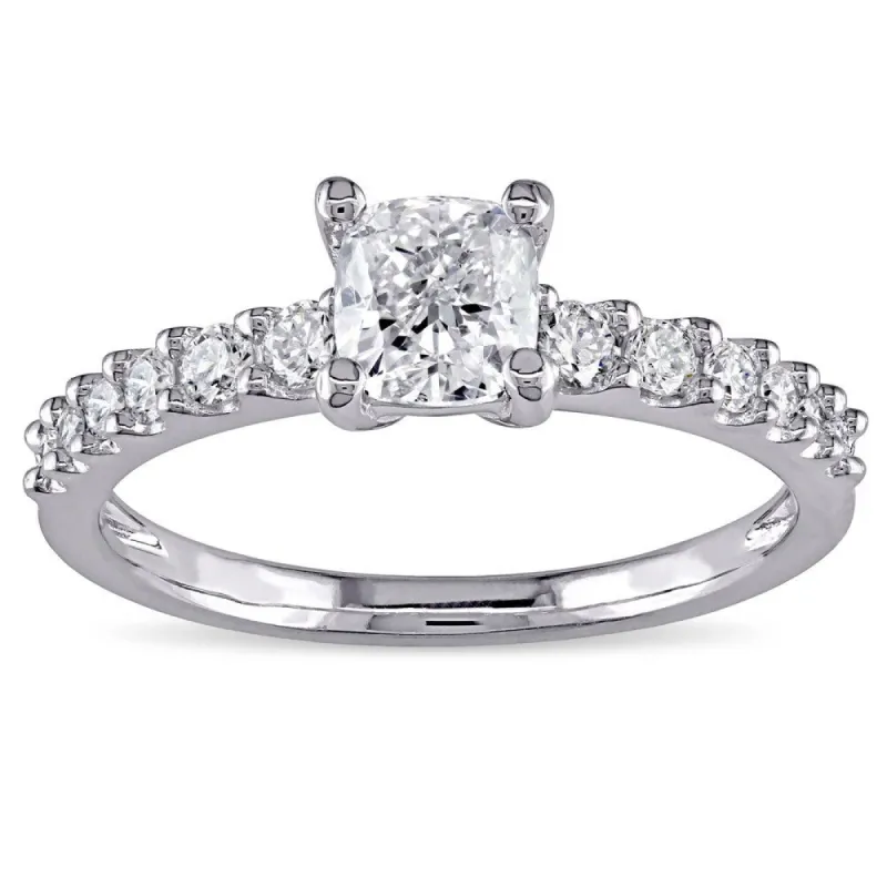 Miadora Signature Collection 14k White Gold 1ct TDW Diamond Engagement Ring sold by Zulily
