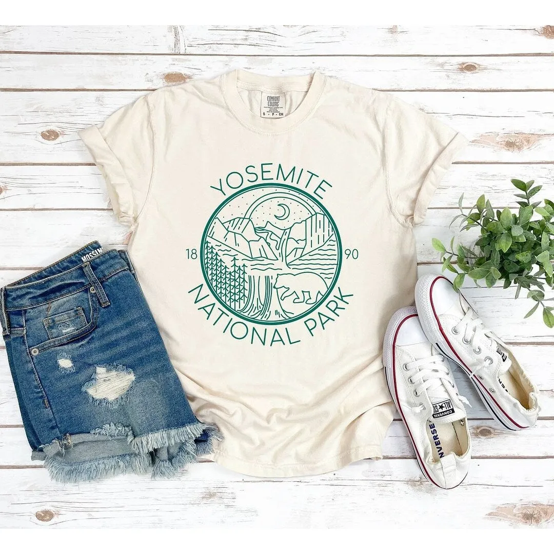 Yosemite National Park Garment Dyed Tee sold by Zulily