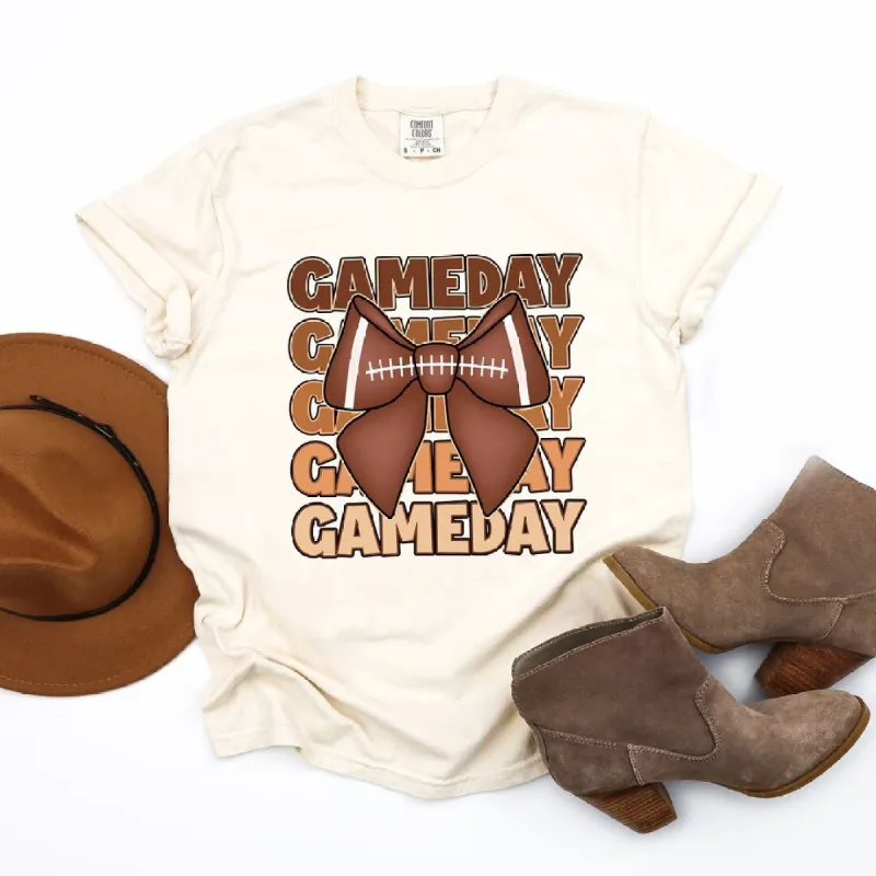 Coquette Football Game Day Garment Dyed Tee sold by Zulily