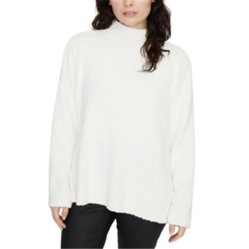 Sanctuary Women's Teddy Turtleneck Tunic Sweater Cloud White Size XXS sold by Zulily