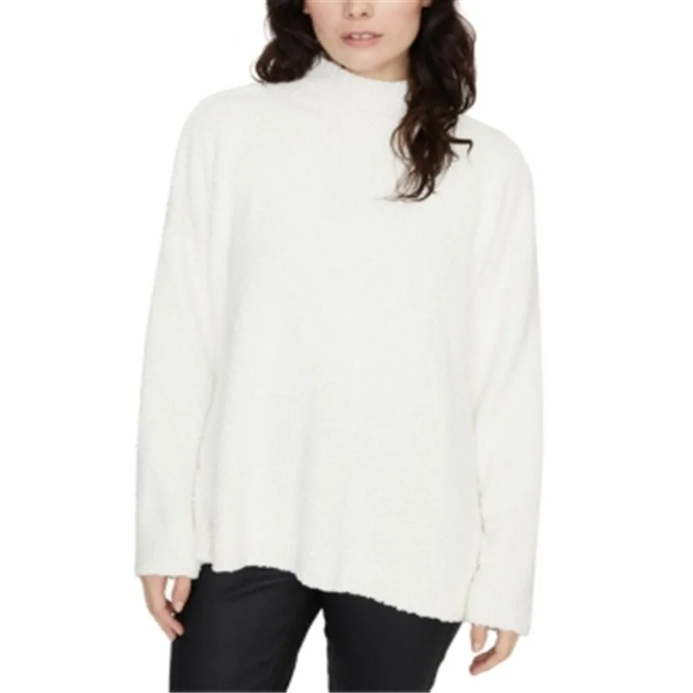 Sanctuary Women's Teddy Turtleneck Tunic Sweater Cloud White Size XXS sold by Zulily