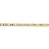 Curata 14k Yellow Gold 9" or 10" 3.75mm Concave Mariner Anchor Chain Anklet sold by Zulily