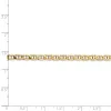 Curata 14k Yellow Gold 9" or 10" 3.75mm Concave Mariner Anchor Chain Anklet sold by Zulily