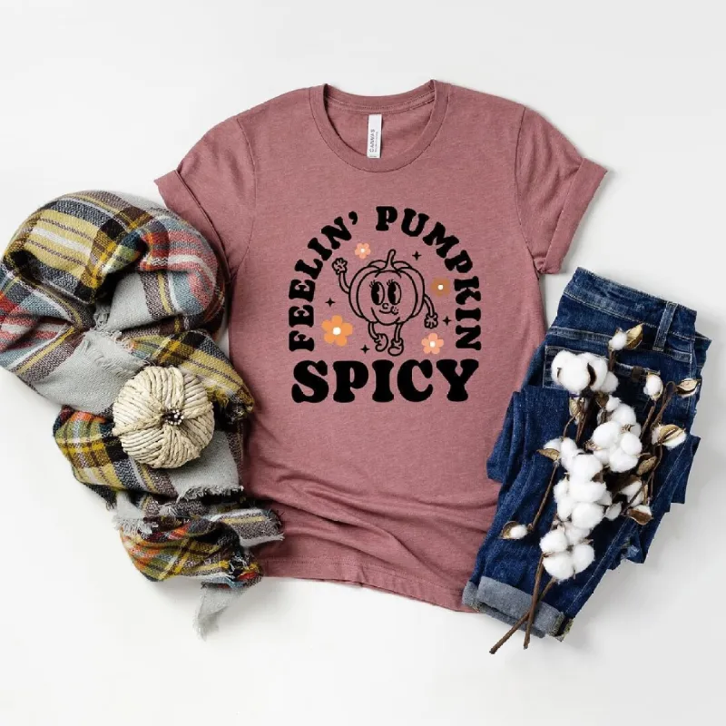 Spicy Pumpkin Short Sleeve Tee sold by Zulily