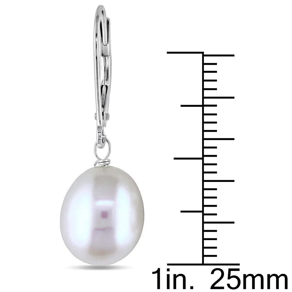 Miadora 14k Gold Rice Cultured Freshwater Pearl Earrings (8.5-9 MM) sold by Zulily product image thumbnail 3