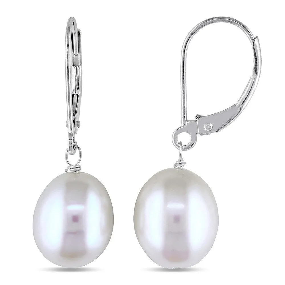 Miadora 14k Gold Rice Cultured Freshwater Pearl Earrings (8.5-9 MM) sold by Zulily