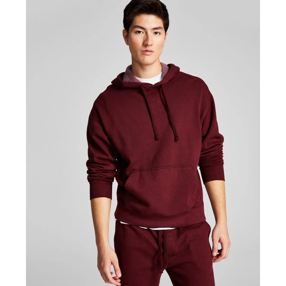 And Now This Men's Fleece Pullover Hoodie Red Size X-Large sold by Zulily