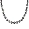 Miadora 14k White Gold Tahitian Black Pearl Necklace (8-11 mm) sold by Zulily