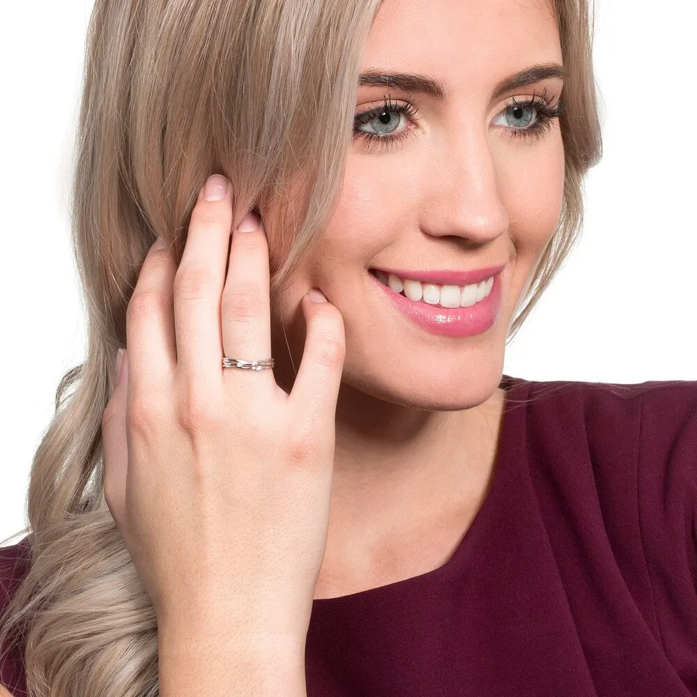 Miadora Sterling Silver Diamond Fashion Ring sold by Zulily product image thumbnail 2