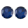 V3 Jewelry 2ct Sterling Silver Blue Sapphire Stud Earring for Women sold by Zulily