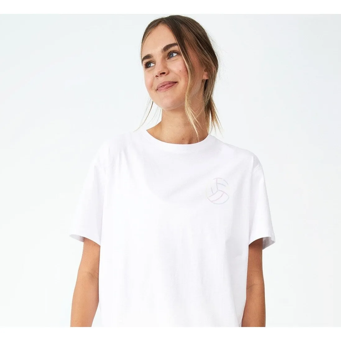 COTTON ON Women's Active Organic T-Shirt White Size Medium sold by Zulily product image thumbnail 2