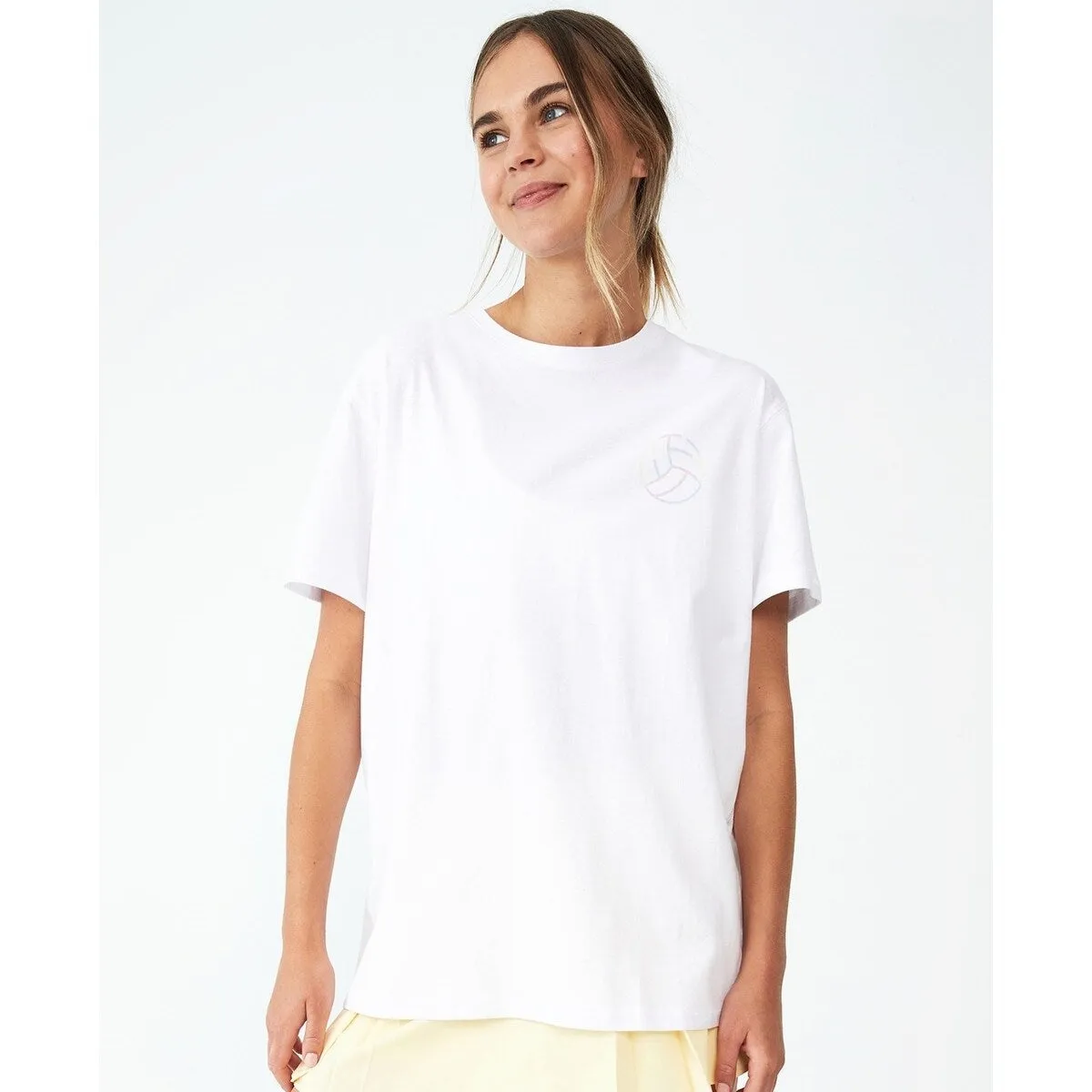COTTON ON Women's Active Organic T-Shirt White Size Medium sold by Zulily