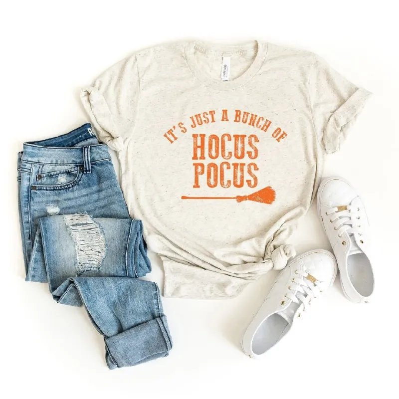 It's Just A Bunch Of Hocus Pocus Short Sleeve Tee sold by Zulily