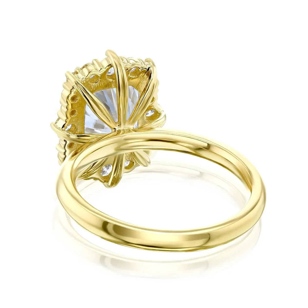 Annello by Kobelli 14k Gold Forever One Raina Engagement Ring (DEF/VS, DEF/VS) sold by Zulily product image thumbnail 5